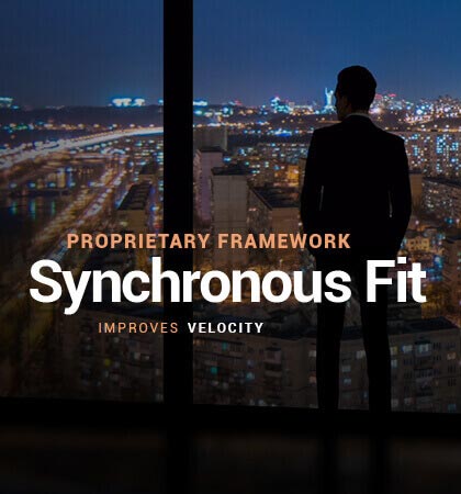 Proprietary Framework Synchronous Fit improves Velocity